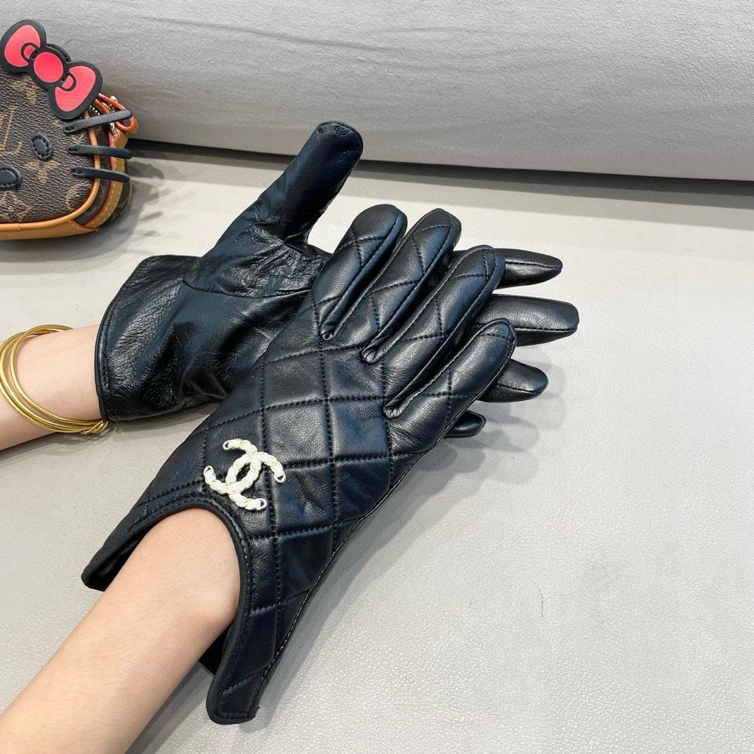 Cheap New Arrivals Chanel Gloves in 218638, $40 USD- [IB218638] - Replica Gloves