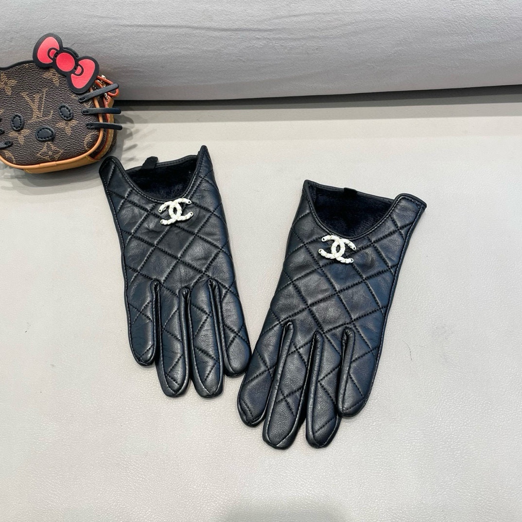 Cheap New Arrivals Chanel Gloves in 218638, $40 USD- [IB218638] - Replica Gloves