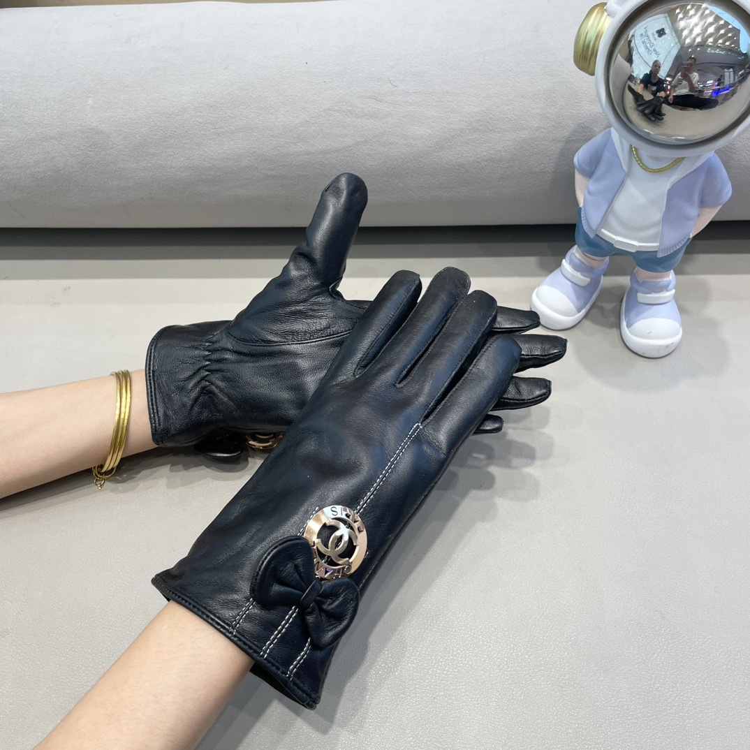 Cheap New Arrivals Chanel Gloves in 218639, $45 USD- [IB218639] - Replica Gloves