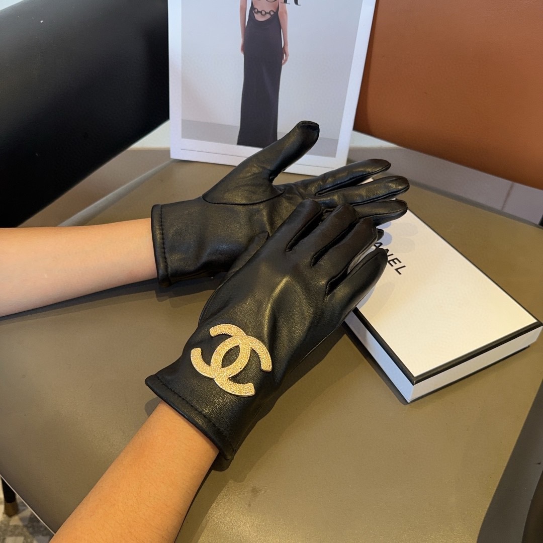 Cheap New Arrivals Chanel Gloves in 218642, $45 USD- [IB218642] - Replica Gloves