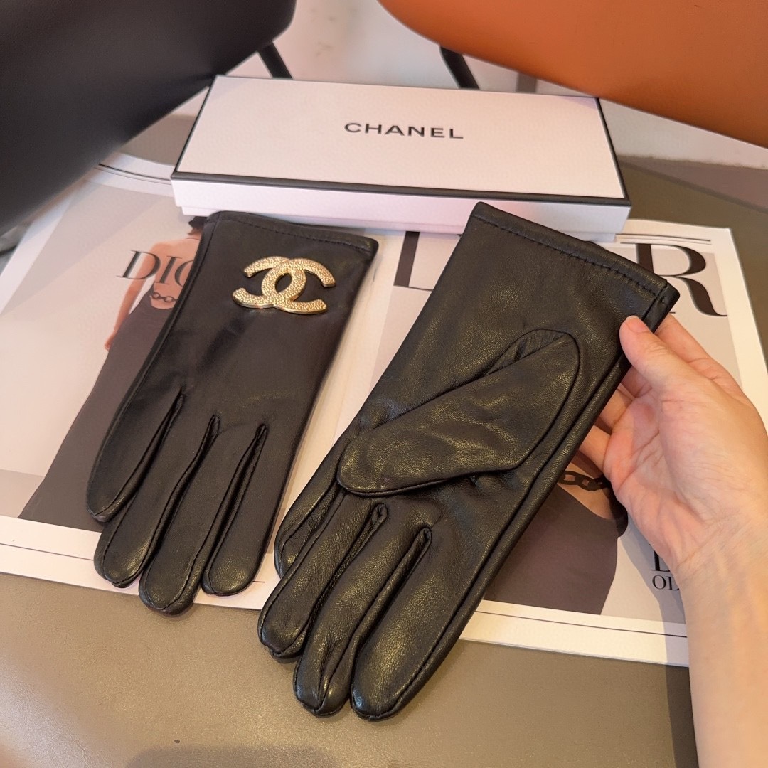Cheap New Arrivals Chanel Gloves in 218642, $45 USD- [IB218642] - Replica Gloves
