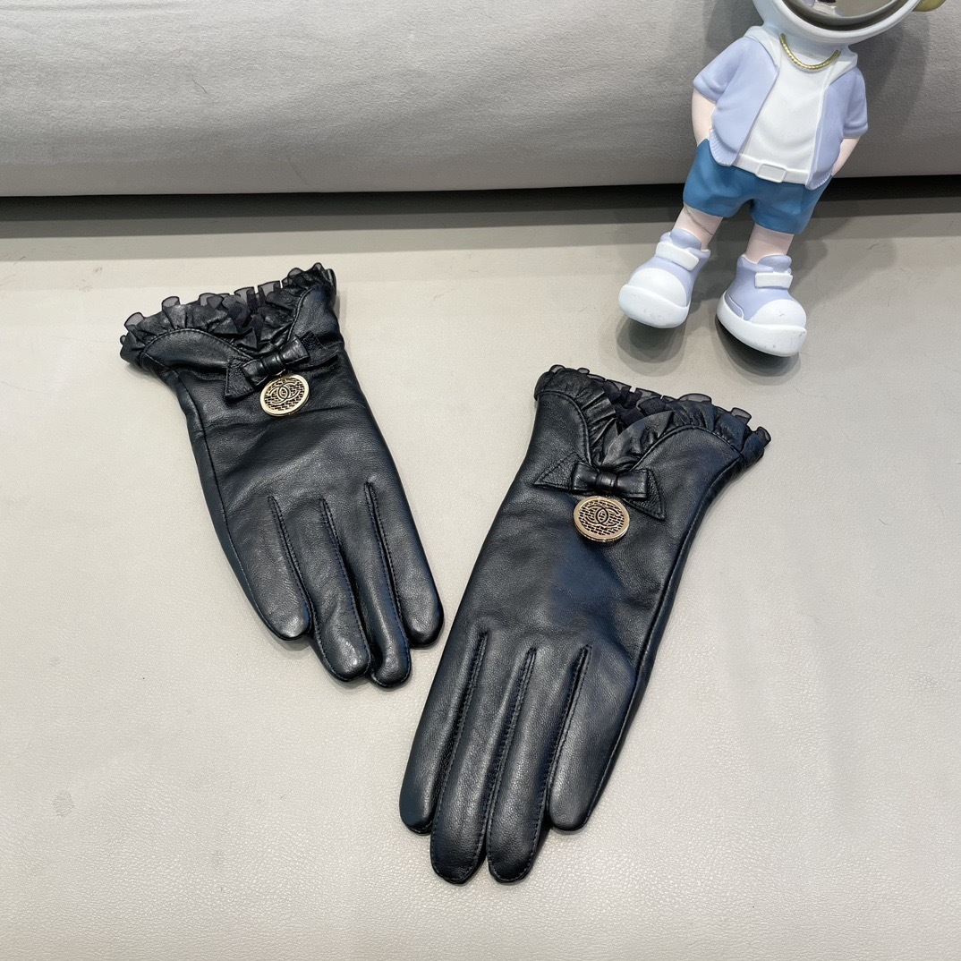 Cheap New Arrivals Chanel Gloves in 218648, $45 USD- [IB218648] - Replica Gloves