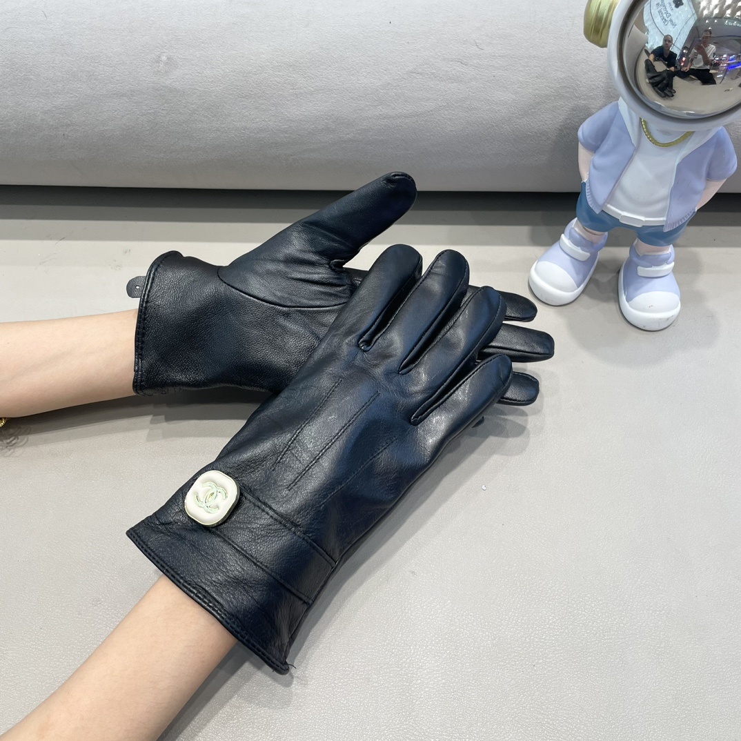 Cheap New Arrivals Chanel Gloves in 218649, $45 USD- [IB218649] - Replica Gloves