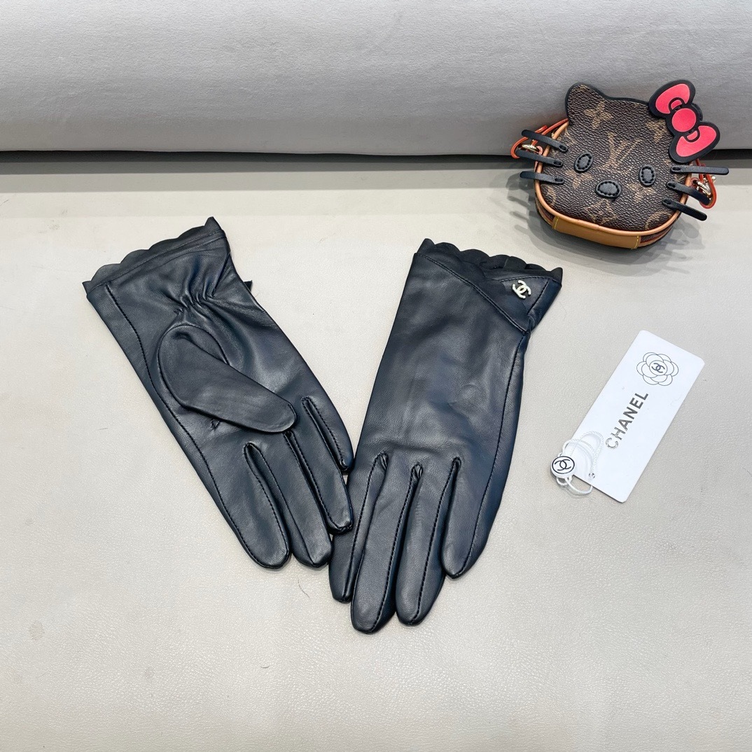 Cheap New Arrivals Chanel Gloves in 218658, $45 USD- [IB218658] - Replica Gloves