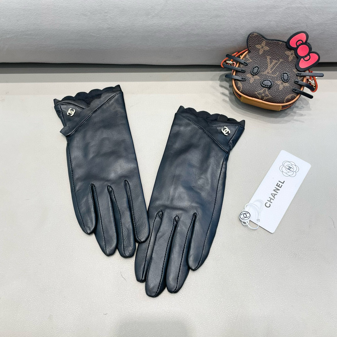 Cheap New Arrivals Chanel Gloves in 218658, $45 USD- [IB218658] - Replica Gloves