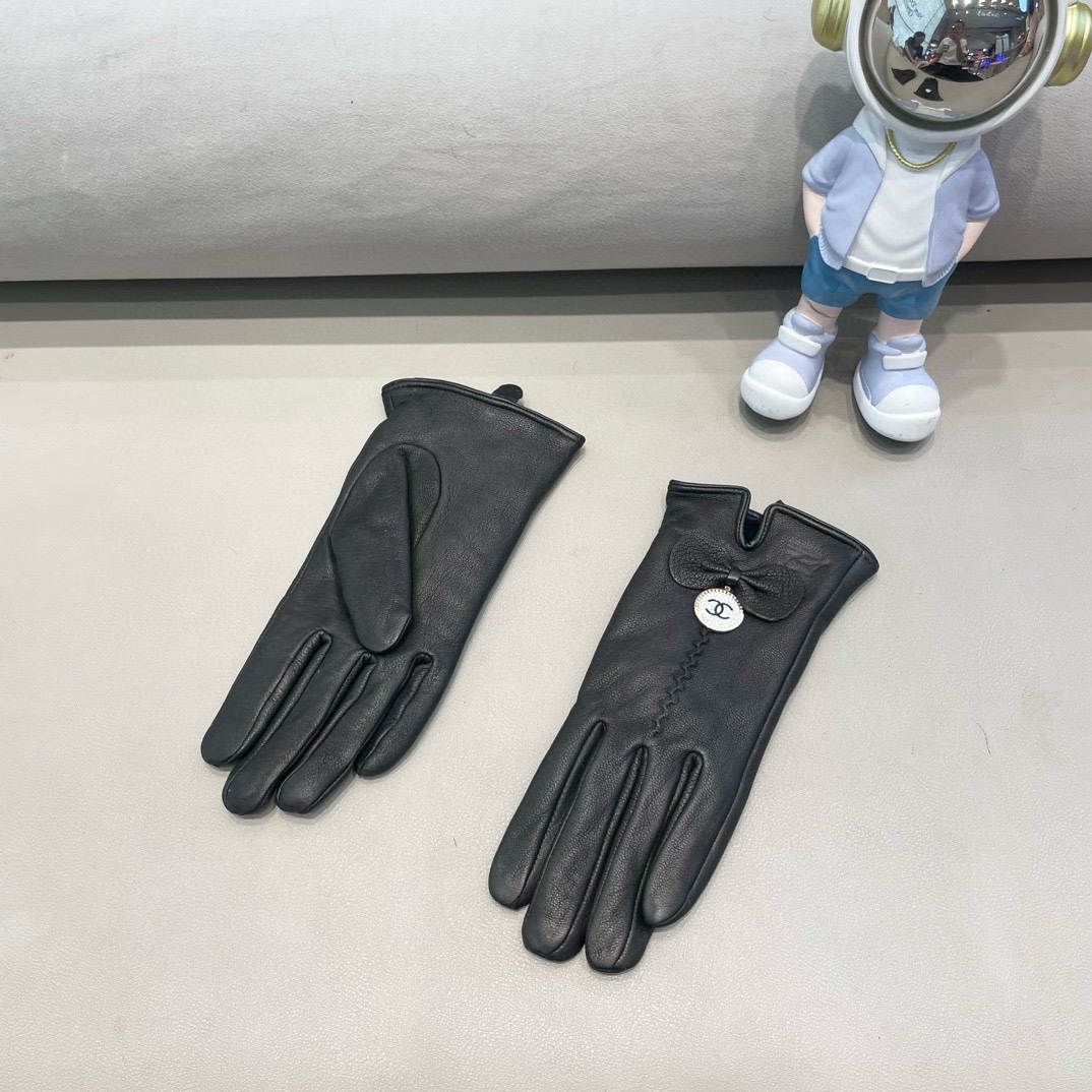 Cheap New Arrivals Chanel Gloves in 218659, $45 USD- [IB218659] - Replica Gloves