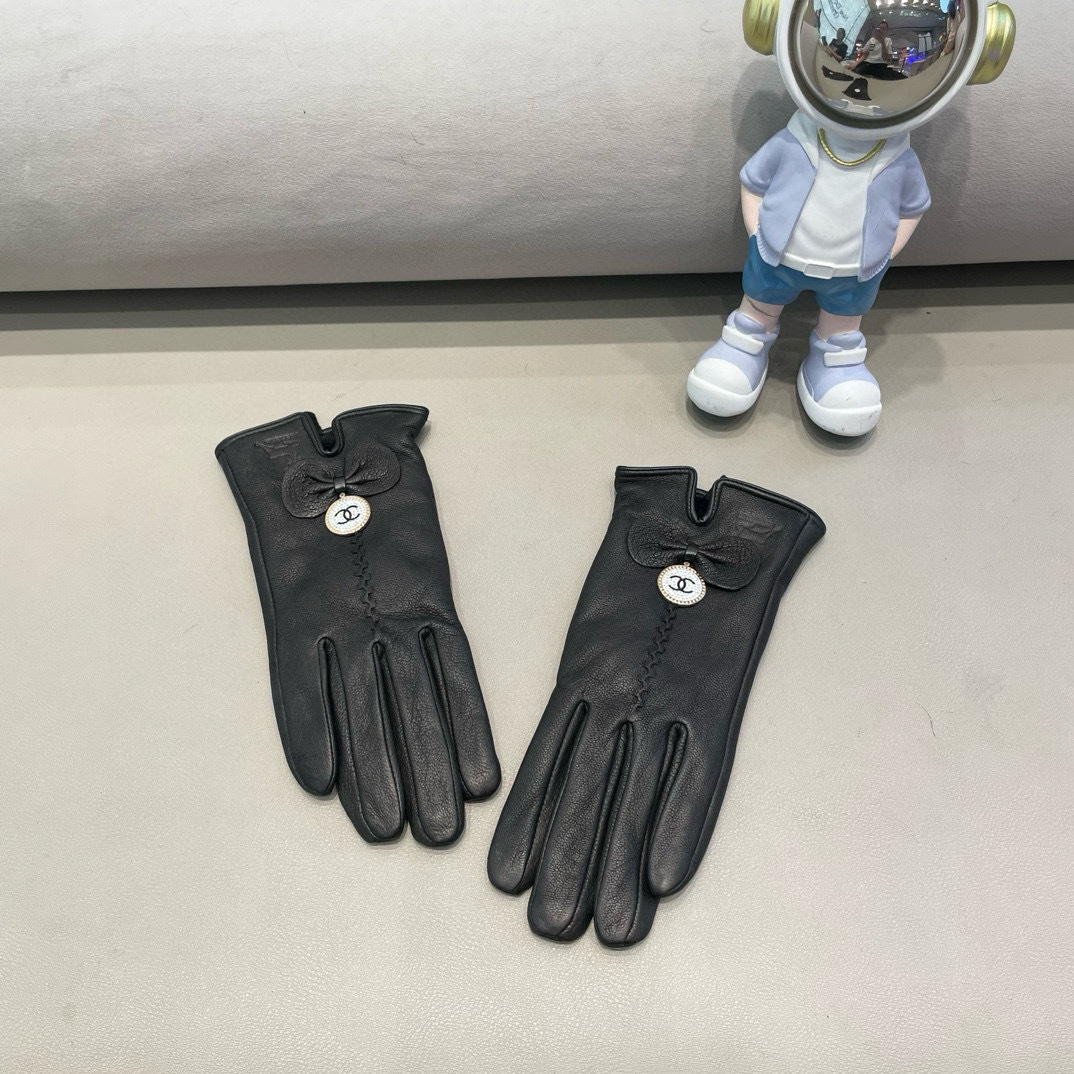 Cheap New Arrivals Chanel Gloves in 218659, $45 USD- [IB218659] - Replica Gloves