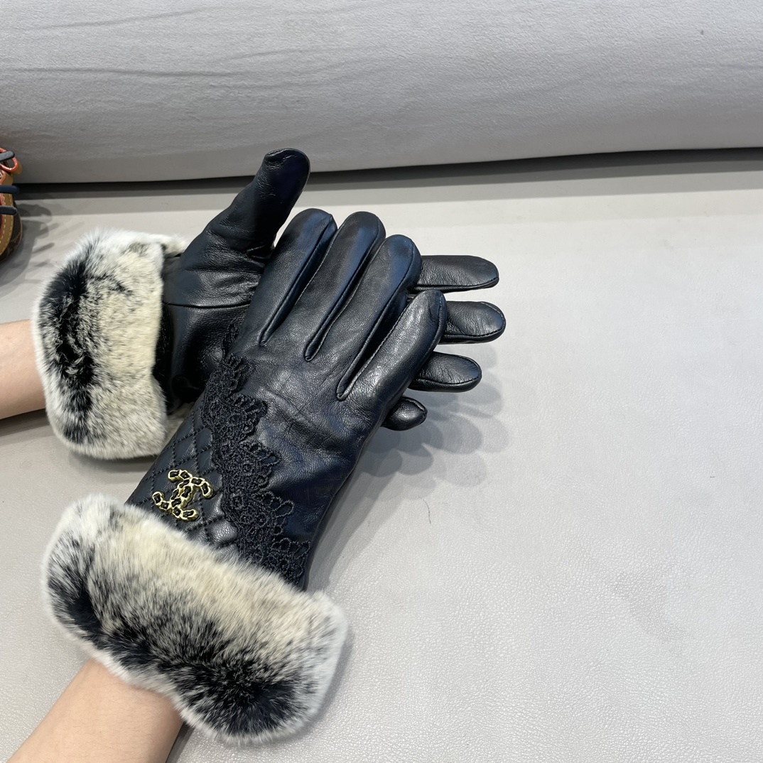 Cheap New Arrivals Chanel Gloves in 218660, $45 USD- [IB218660] - Replica Gloves
