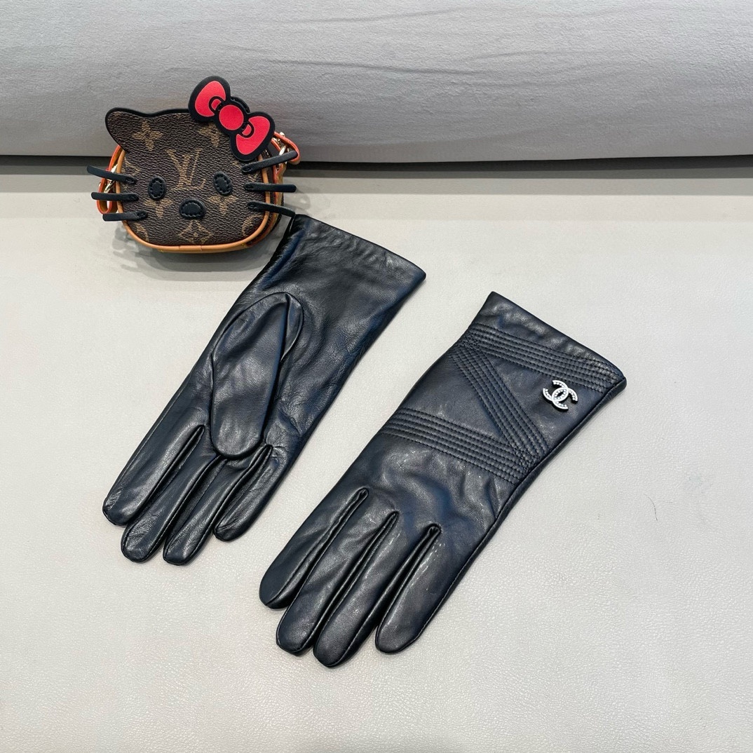 Cheap New Arrivals Chanel Gloves in 218661, $45 USD- [IB218661] - Replica Gloves