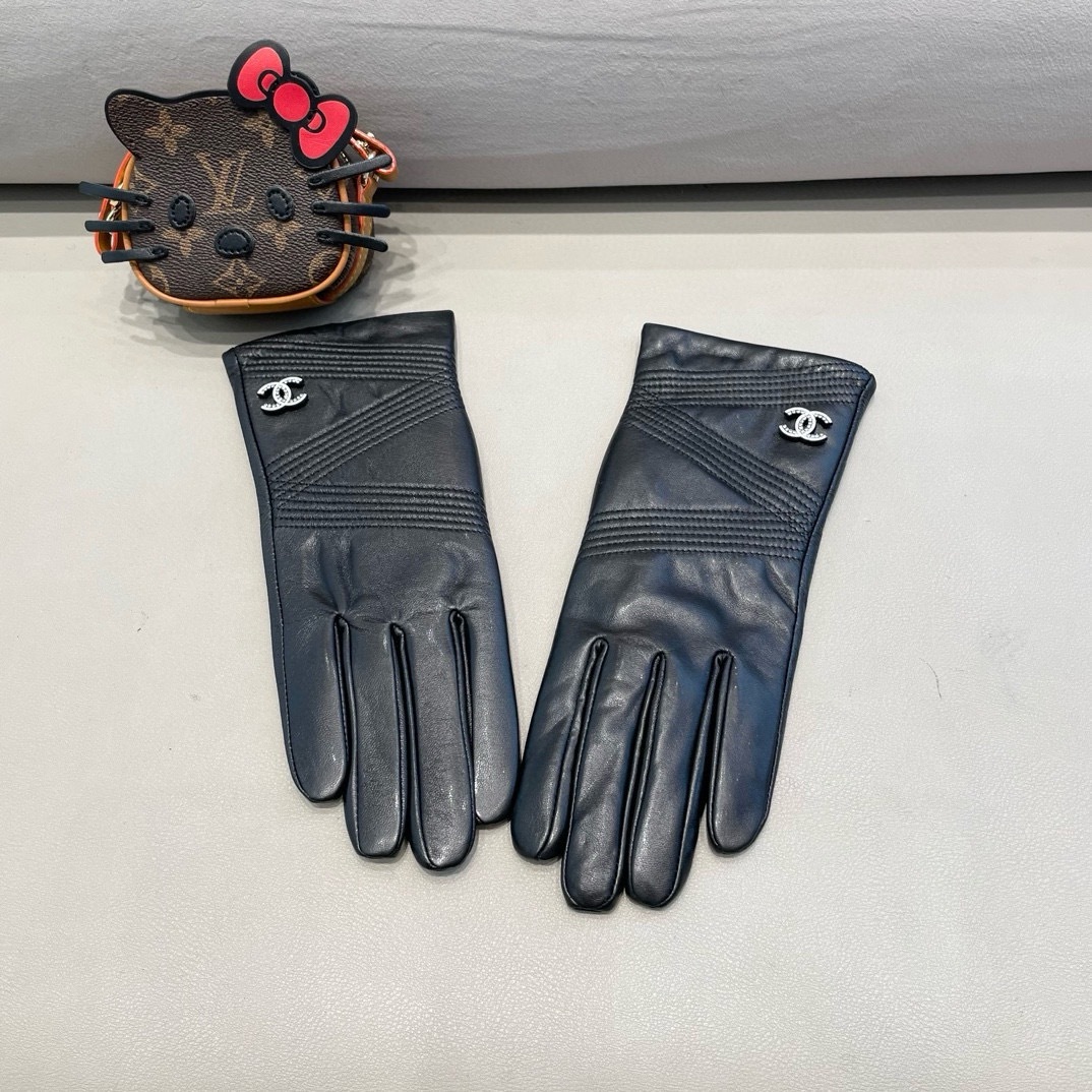 Cheap New Arrivals Chanel Gloves in 218661, $45 USD- [IB218661] - Replica Gloves
