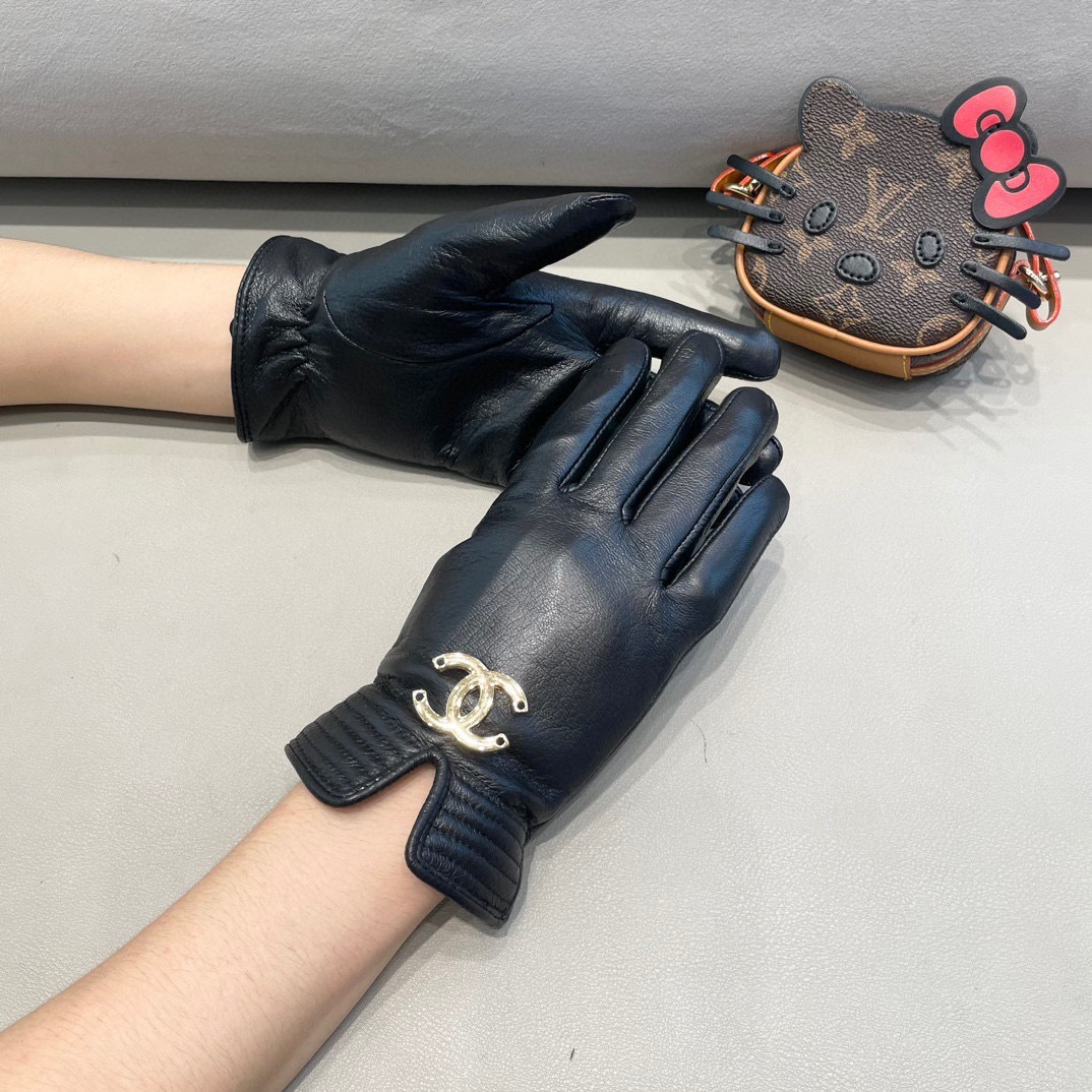 Cheap New Arrivals Chanel Gloves in 218662, $45 USD- [IB218662] - Replica Gloves