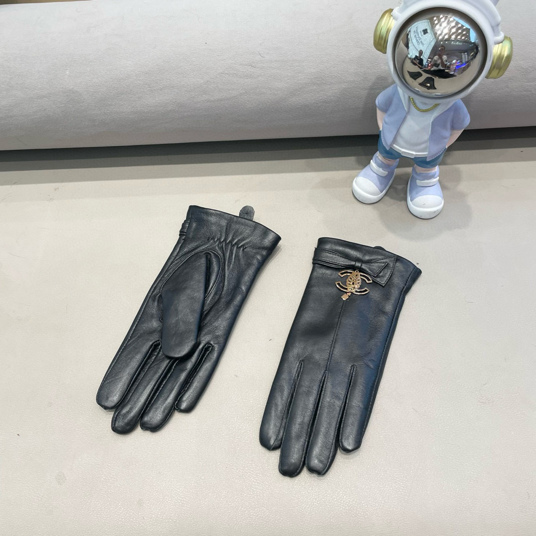 Cheap New Arrivals Chanel Gloves in 218663, $45 USD- [IB218663] - Replica Gloves