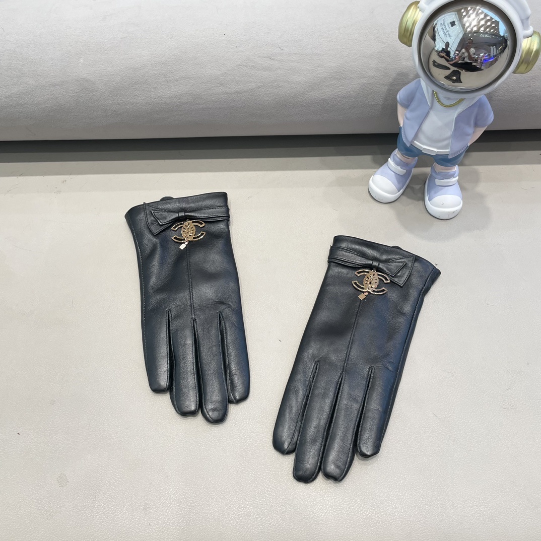 Cheap New Arrivals Chanel Gloves in 218663, $45 USD- [IB218663] - Replica Gloves