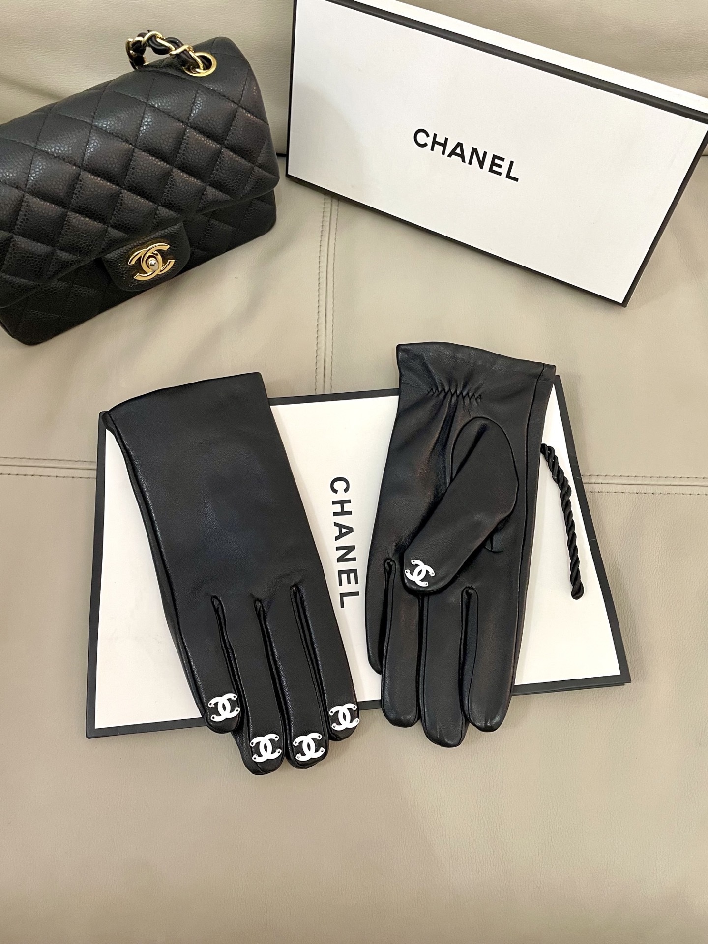Cheap New Arrivals Chanel Gloves in 218667, $45 USD- [IB218667] - Replica Gloves