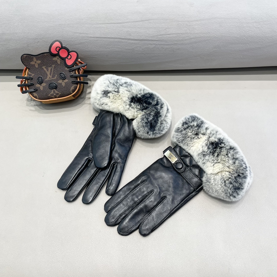 Cheap New Arrivals Chanel Gloves in 218668, $45 USD- [IB218668] - Replica Gloves