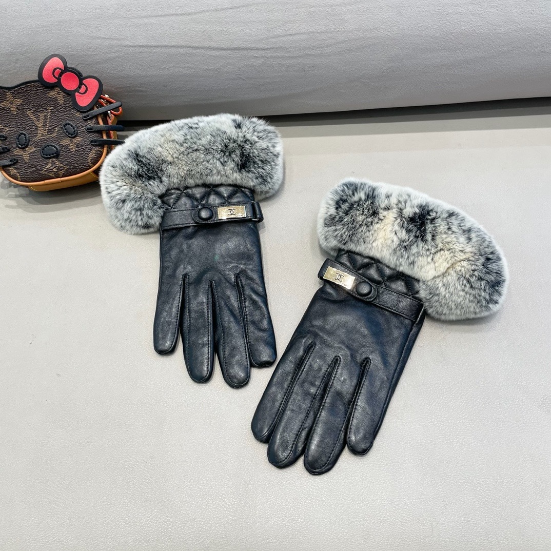 Cheap New Arrivals Chanel Gloves in 218668, $45 USD- [IB218668] - Replica Gloves