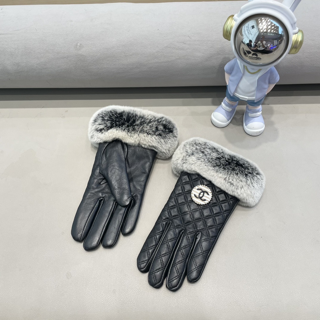 Cheap New Arrivals Chanel Gloves in 218670, $45 USD- [IB218670] - Replica Gloves