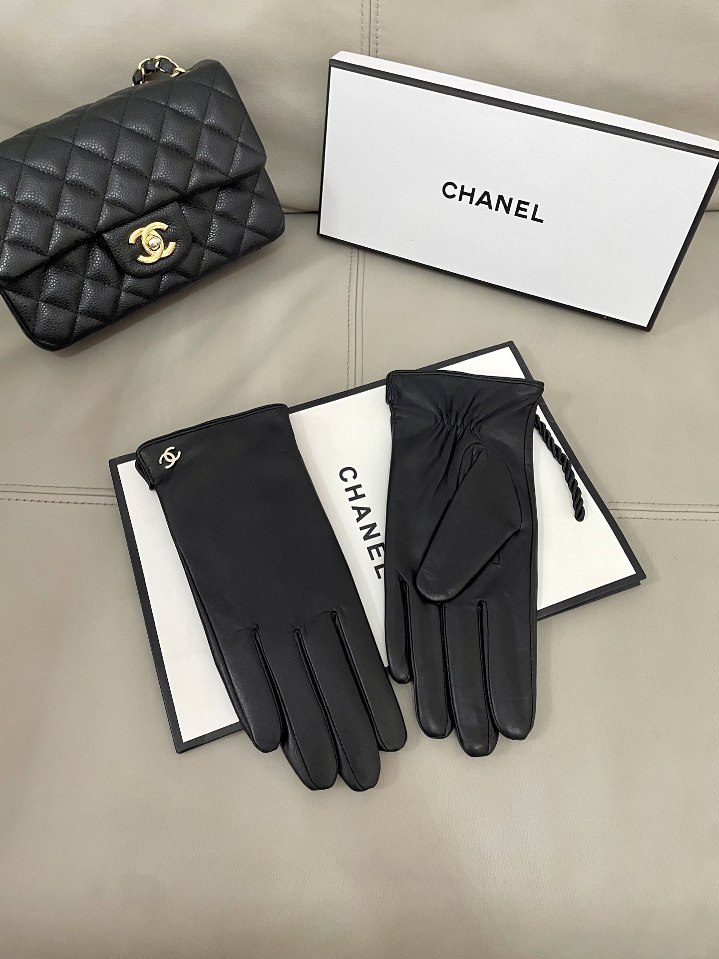 Cheap New Arrivals Chanel Gloves in 218671, $45 USD- [IB218671] - Replica Gloves