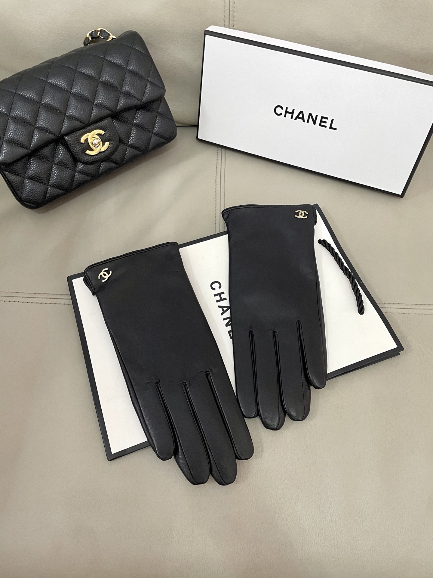 Cheap New Arrivals Chanel Gloves in 218671, $45 USD- [IB218671] - Replica Gloves