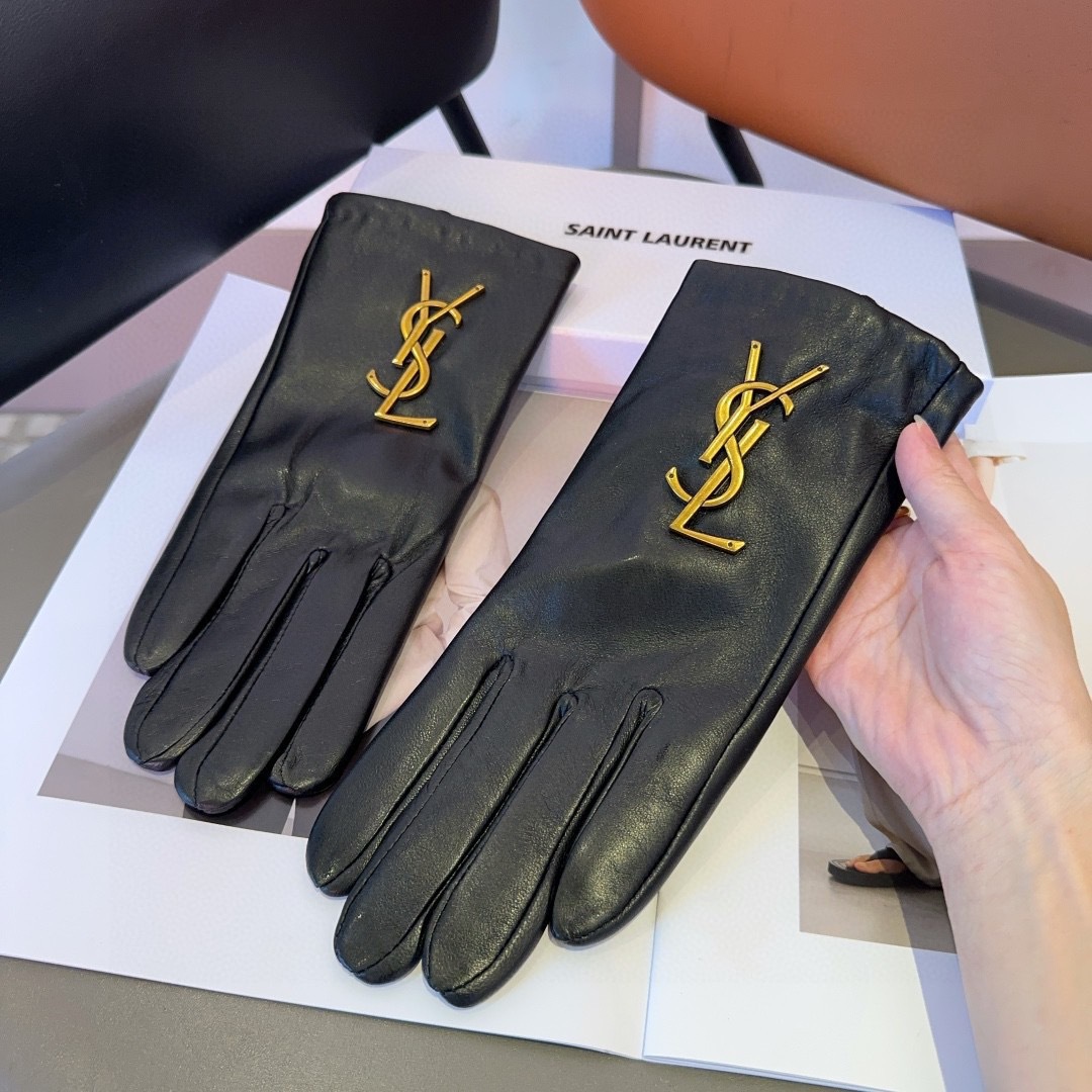 Cheap New Arrivals YSL Gloves in 218675, $45 USD- [IB218675] - Replica Gloves