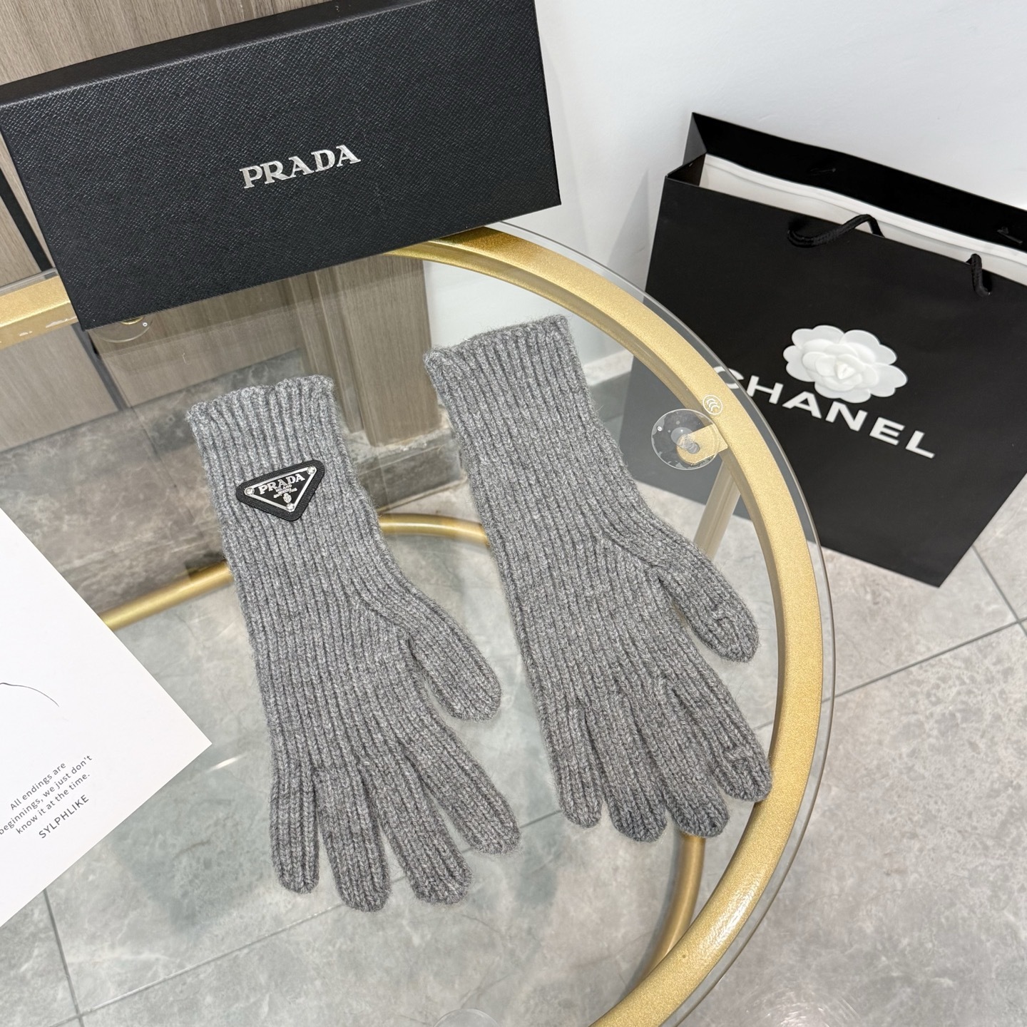 Cheap New Arrivals Prada Gloves in 218682, $40 USD- [IB218682] - Replica Gloves