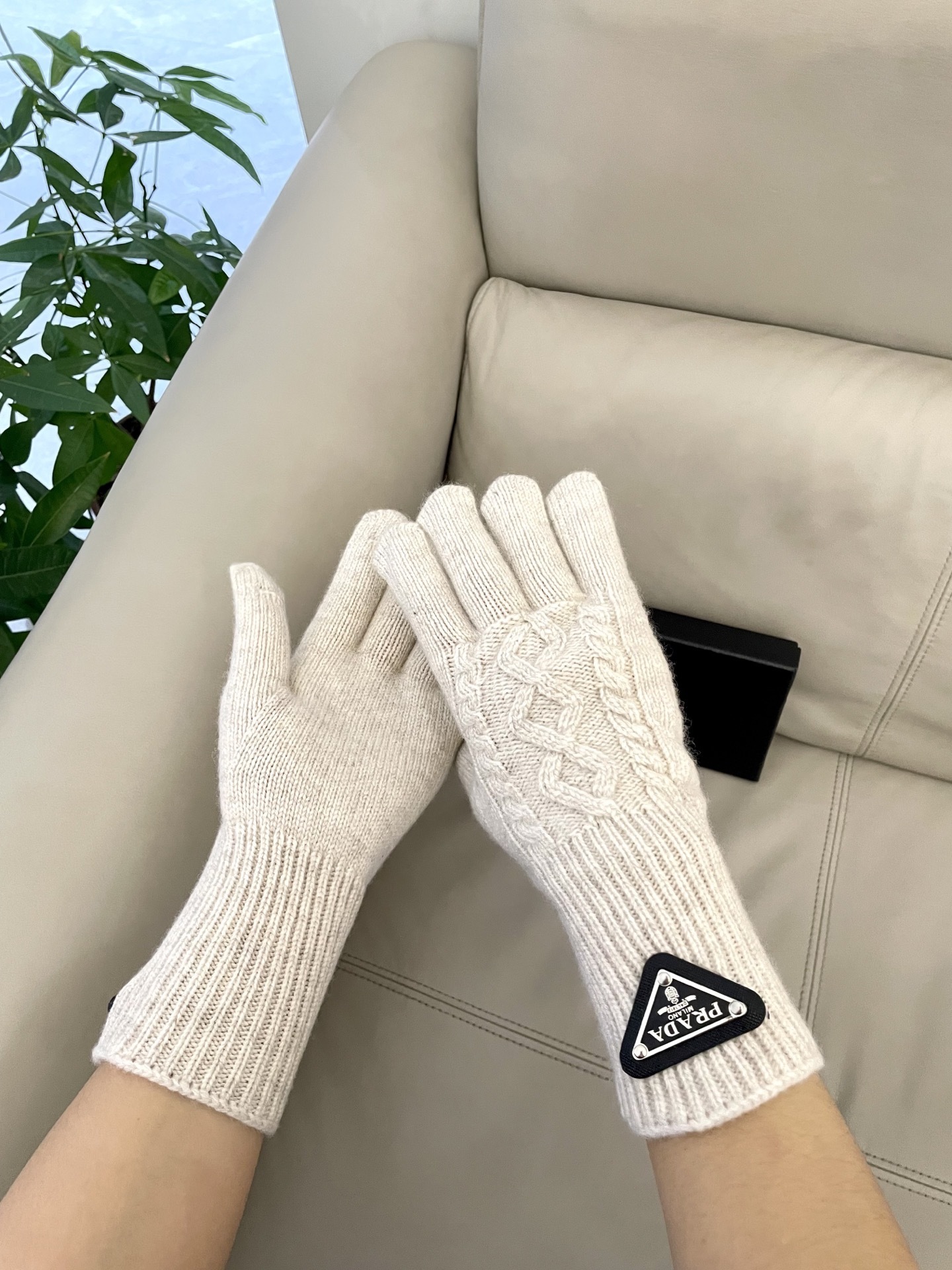 Cheap New Arrivals Prada Gloves in 218685, $40 USD- [IB218685] - Replica Gloves