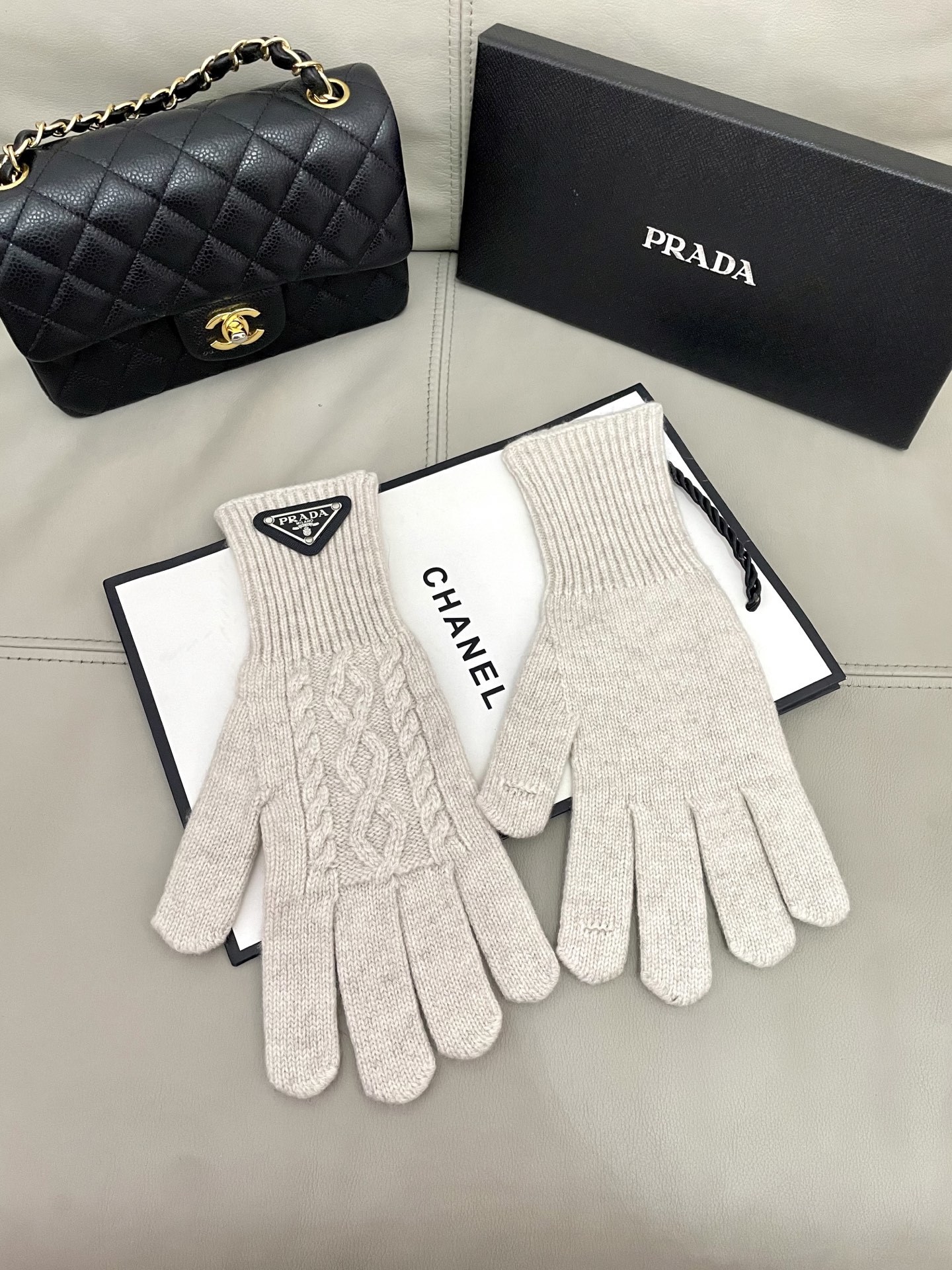 Cheap New Arrivals Prada Gloves in 218685, $40 USD- [IB218685] - Replica Gloves
