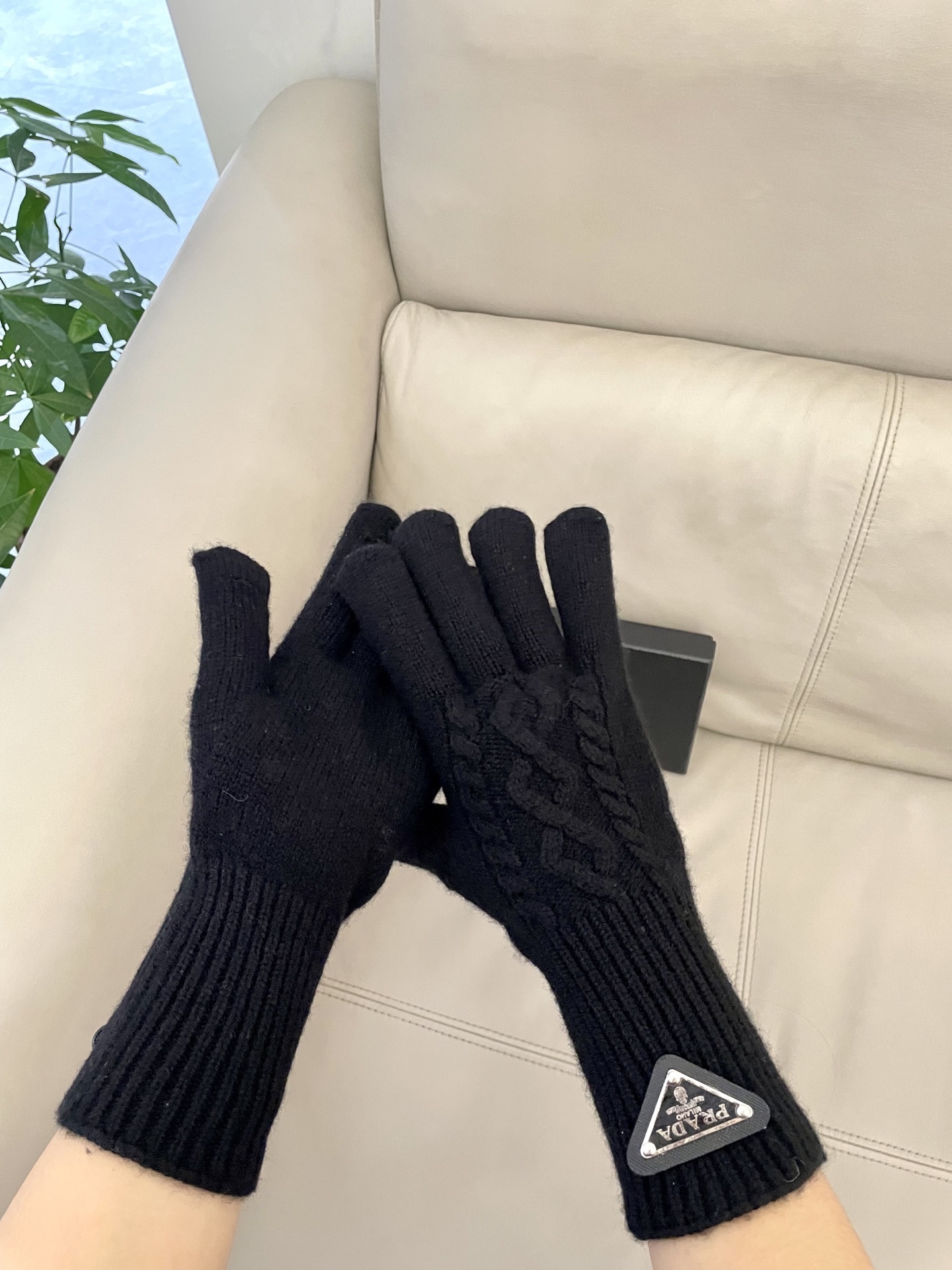 Cheap New Arrivals Prada Gloves in 218687, $40 USD- [IB218687] - Replica Gloves
