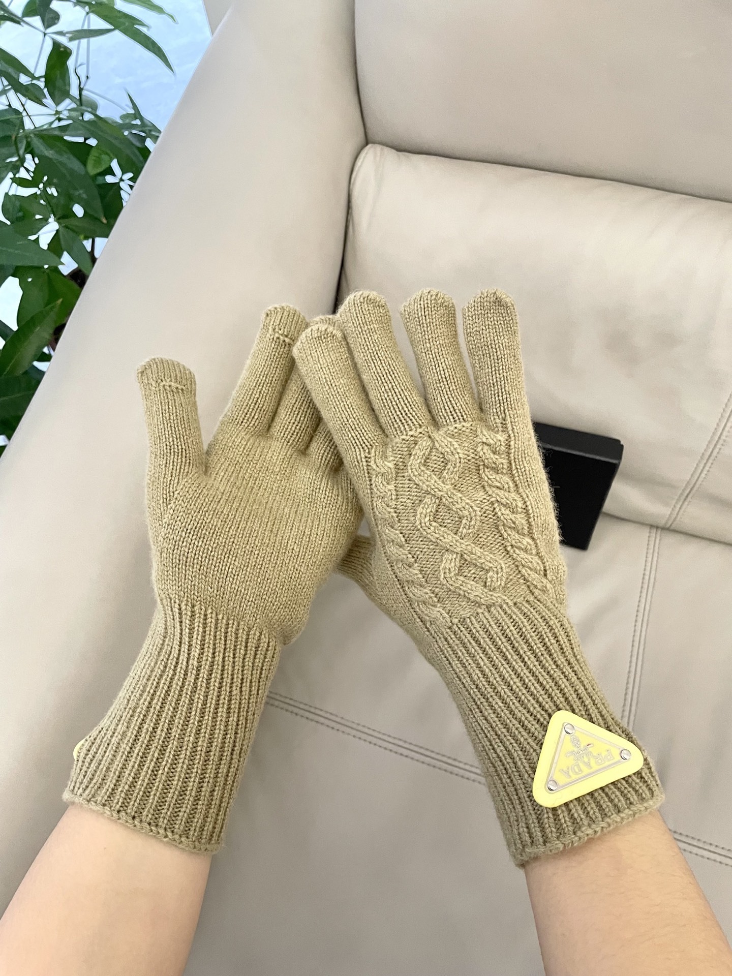 Cheap New Arrivals Prada Gloves in 218688, $40 USD- [IB218688] - Replica Gloves