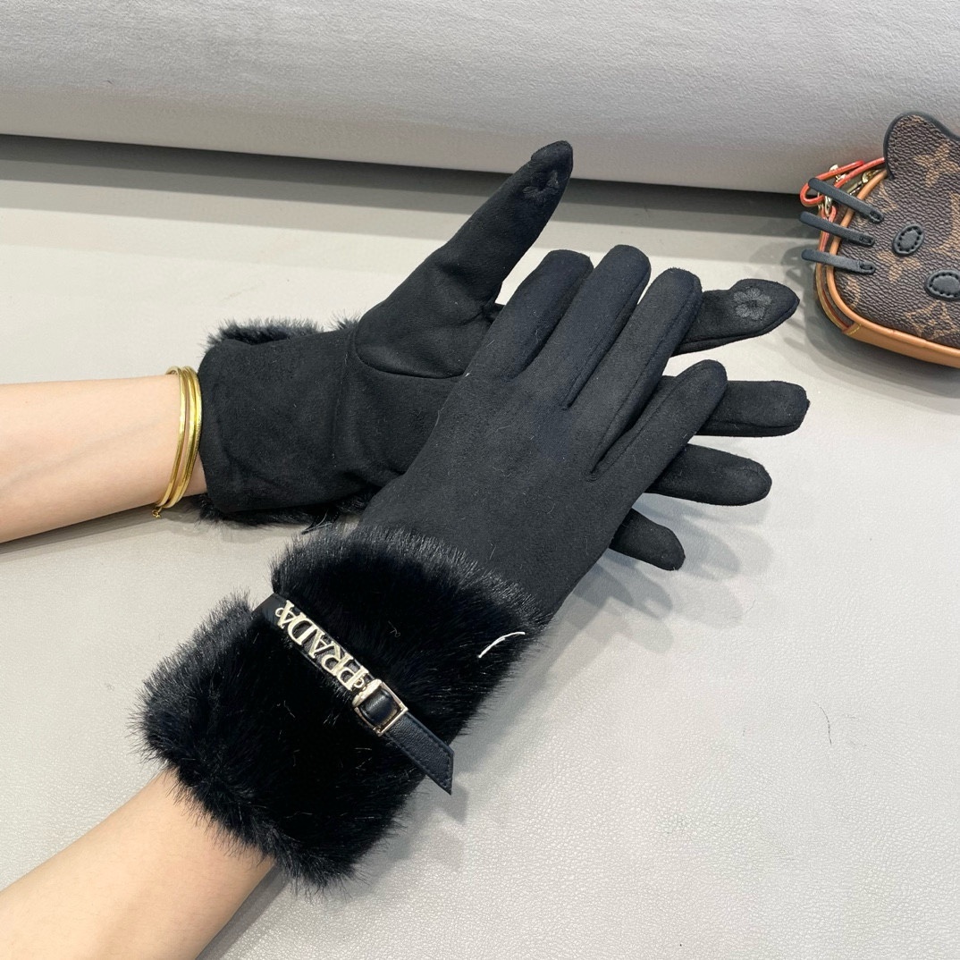 Cheap New Arrivals Prada Gloves in 218693, $45 USD- [IB218693] - Replica Gloves
