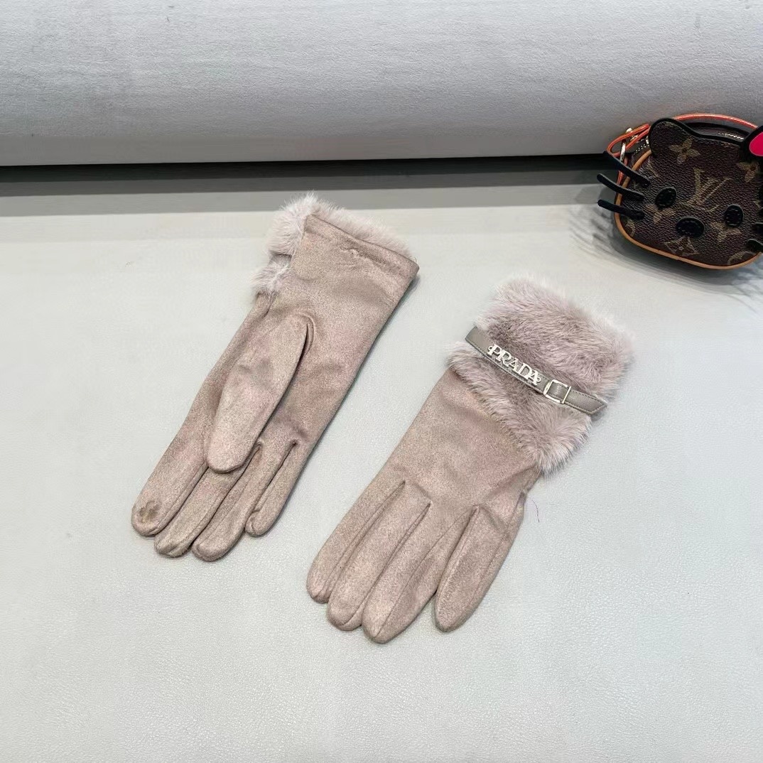 Cheap New Arrivals Prada Gloves in 218694, $45 USD- [IB218694] - Replica Gloves