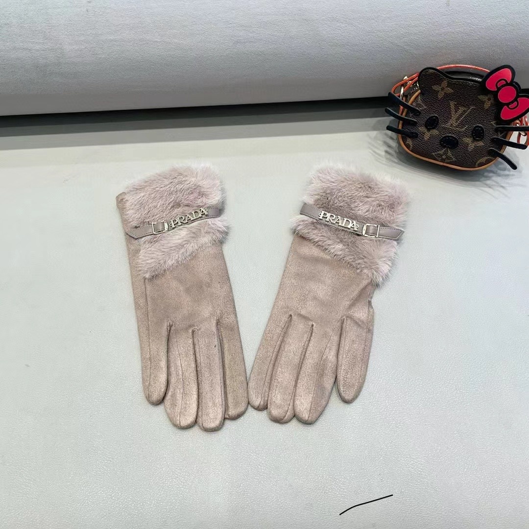 Cheap New Arrivals Prada Gloves in 218694, $45 USD- [IB218694] - Replica Gloves