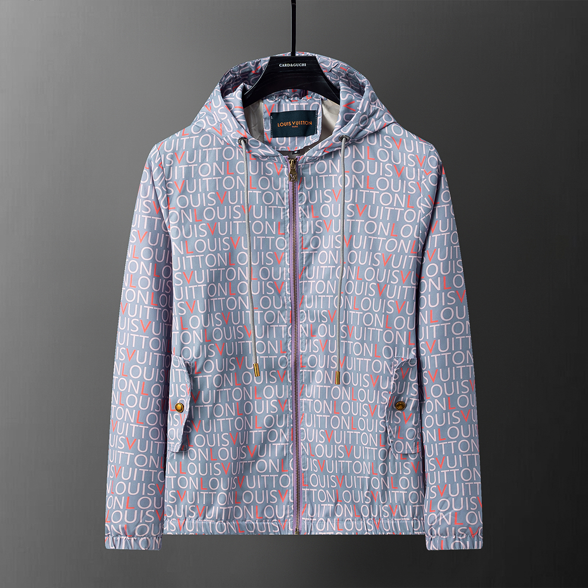 Cheap Louis Vuitton Thin Jackets For Men in 218763, $65 USD- [IB218763] - Replica Louis Vuitton Thin Jackets For Men