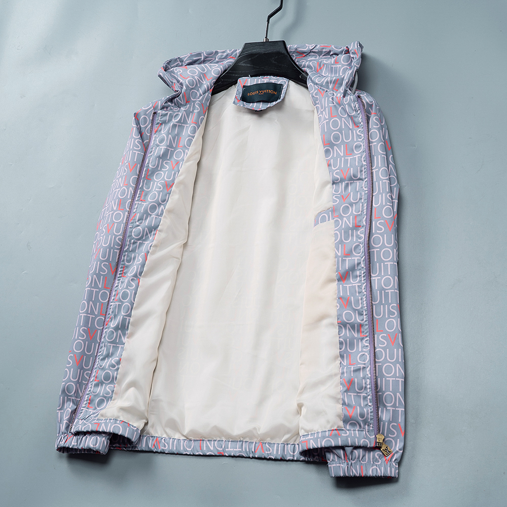Cheap Louis Vuitton Thin Jackets For Men in 218763, $65 USD- [IB218763] - Replica Louis Vuitton Thin Jackets For Men
