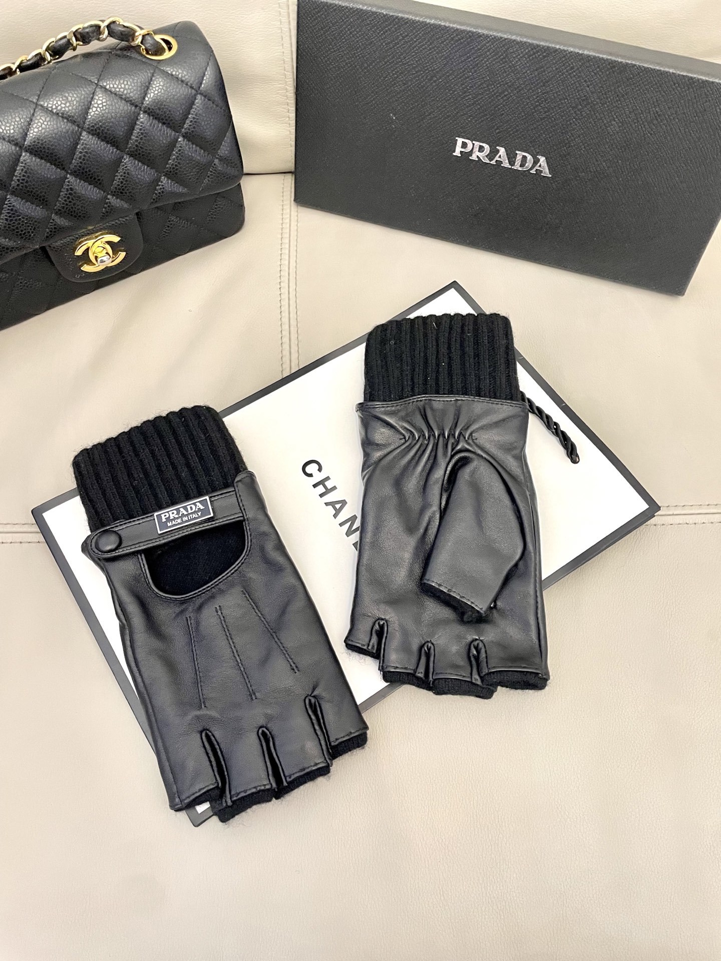 Cheap New Arrivals Prada Gloves in 218775, $40 USD- [IB218775] - Replica Gloves