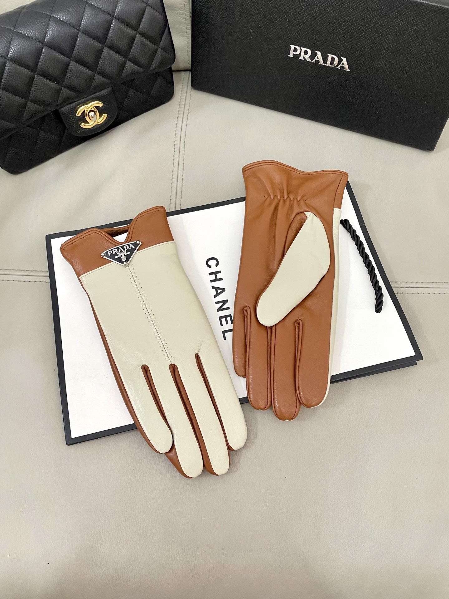 Cheap New Arrivals Prada Gloves in 218779, $45 USD- [IB218779] - Replica Gloves