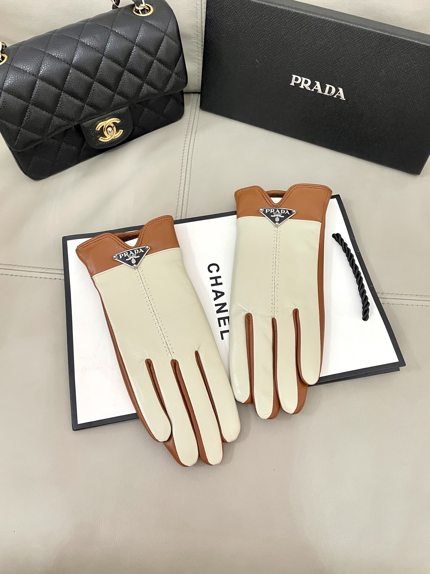 Cheap New Arrivals Prada Gloves in 218779, $45 USD- [IB218779] - Replica Gloves