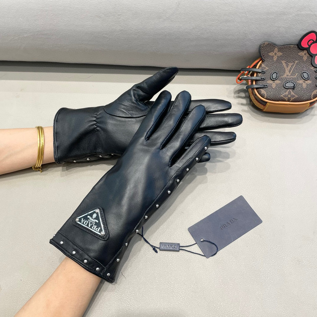 Cheap New Arrivals Prada Gloves in 218783, $45 USD- [IB218783] - Replica Gloves
