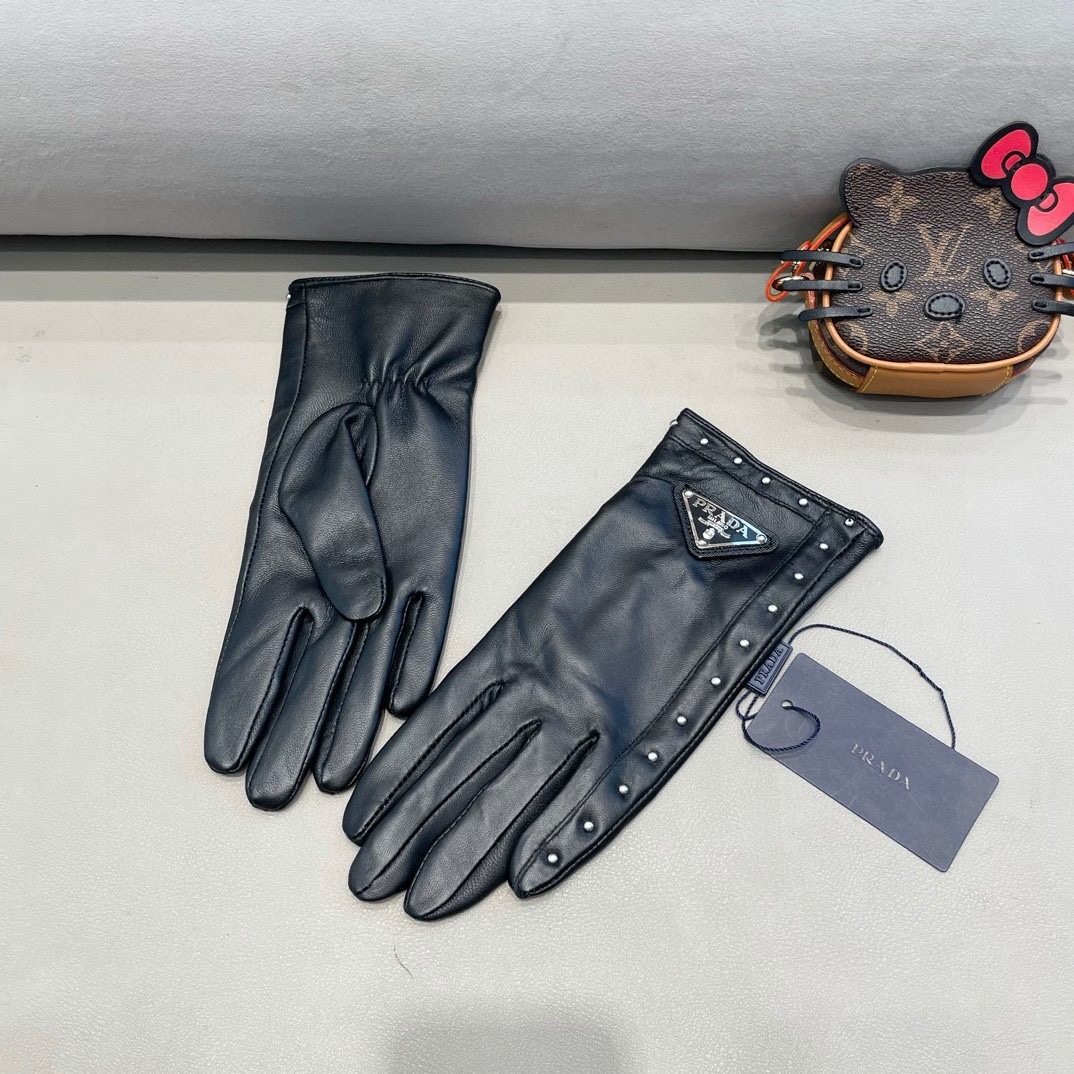 Cheap New Arrivals Prada Gloves in 218783, $45 USD- [IB218783] - Replica Gloves