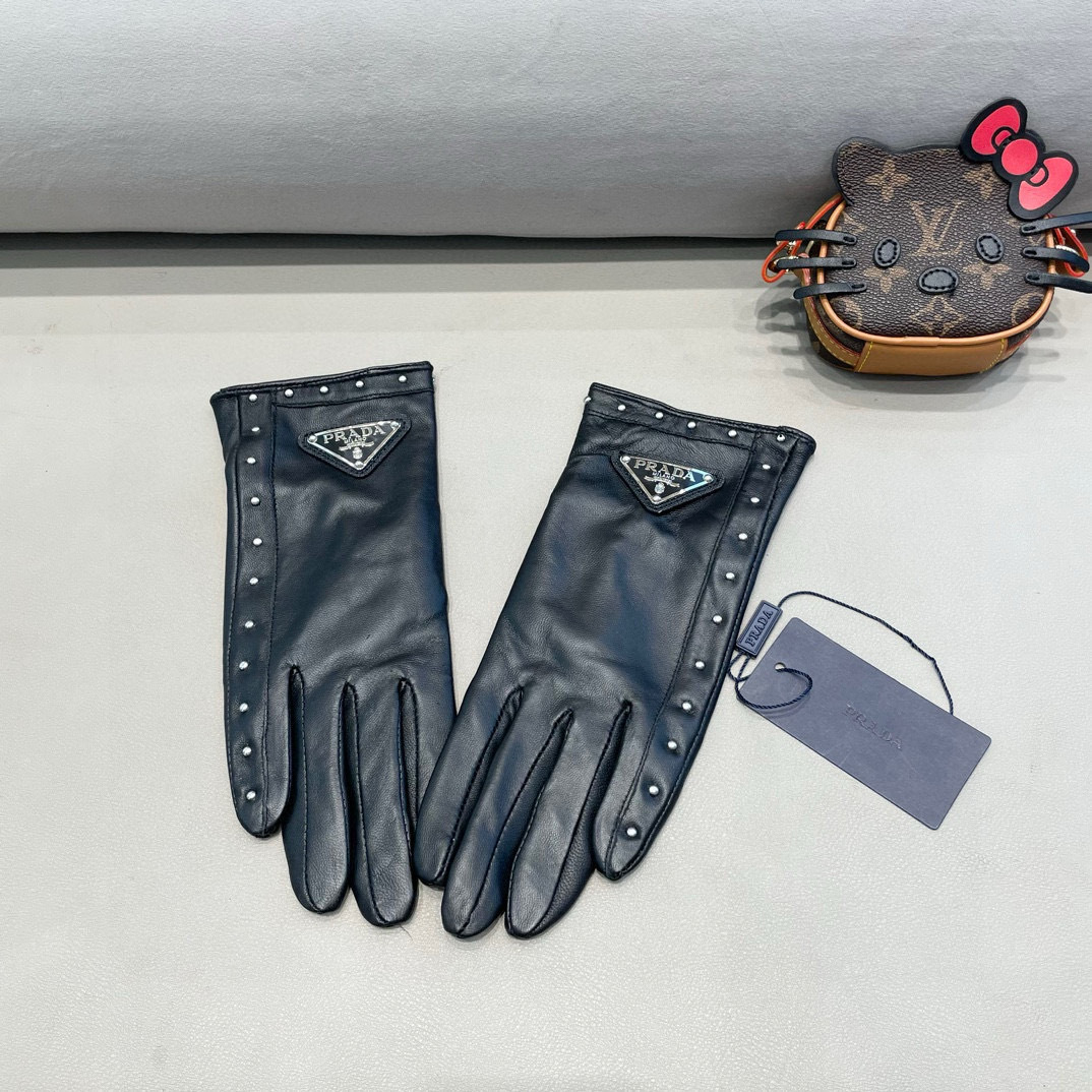 Cheap New Arrivals Prada Gloves in 218783, $45 USD- [IB218783] - Replica Gloves