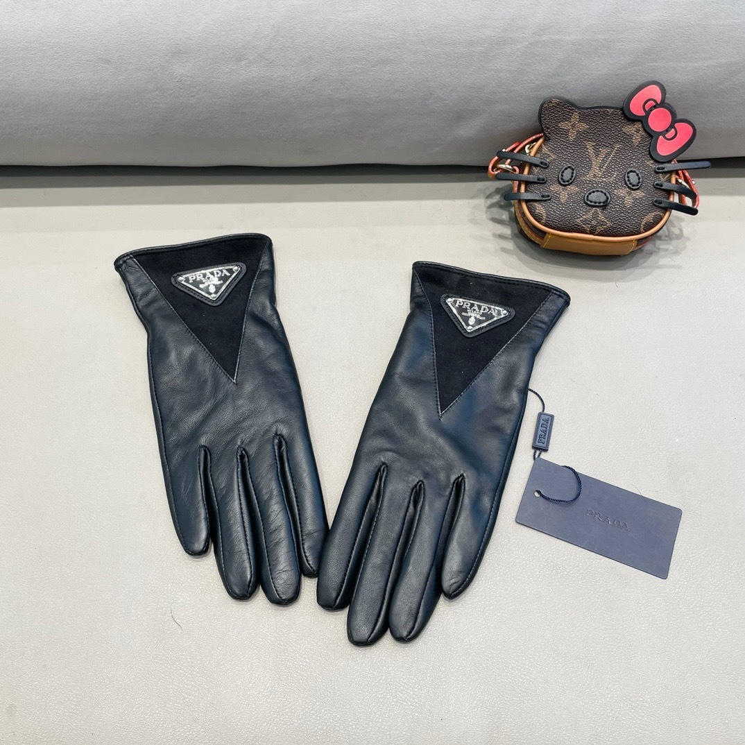 Cheap New Arrivals Prada Gloves in 218786, $45 USD- [IB218786] - Replica Gloves