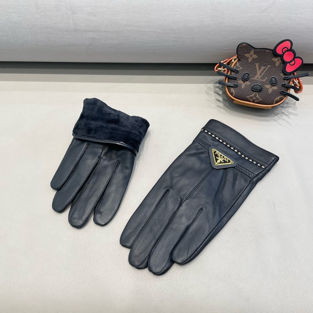Cheap New Arrivals Prada Gloves in 218788, $45 USD- [IB218788] - Replica Gloves