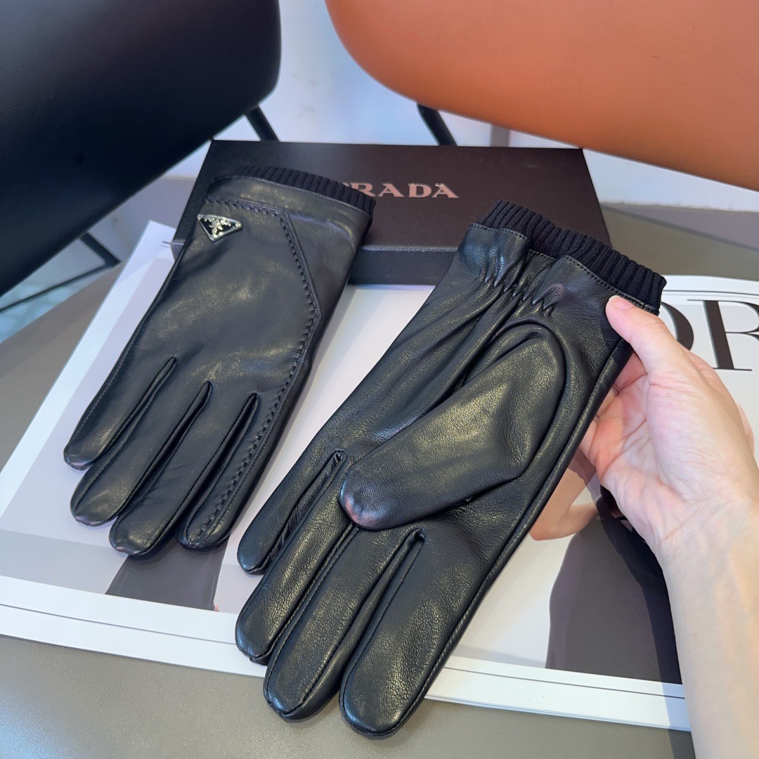Cheap New Arrivals Prada Gloves in 218789, $45 USD- [IB218789] - Replica Gloves