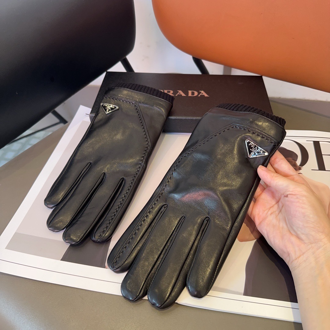 Cheap New Arrivals Prada Gloves in 218789, $45 USD- [IB218789] - Replica Gloves