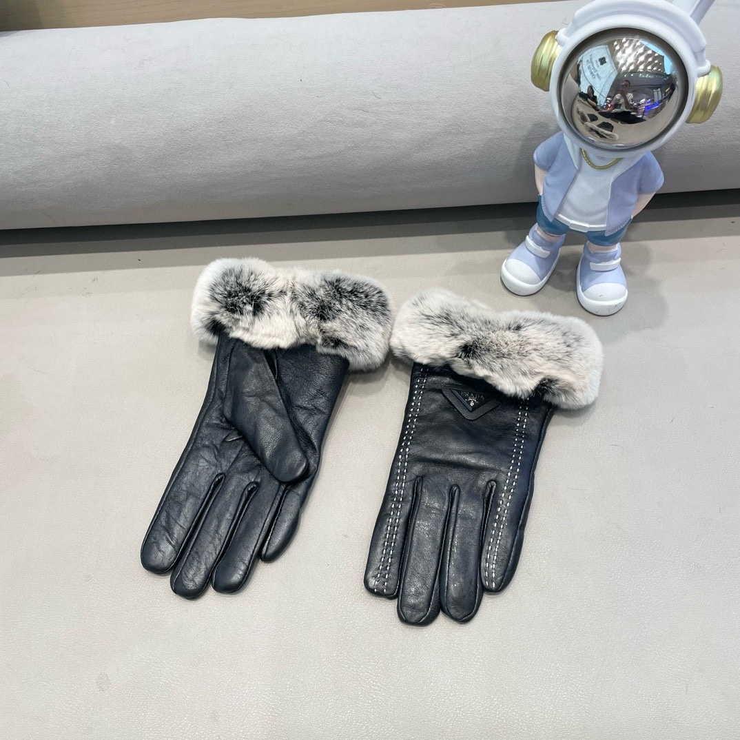 Cheap New Arrivals Prada Gloves in 218790, $45 USD- [IB218790] - Replica Gloves