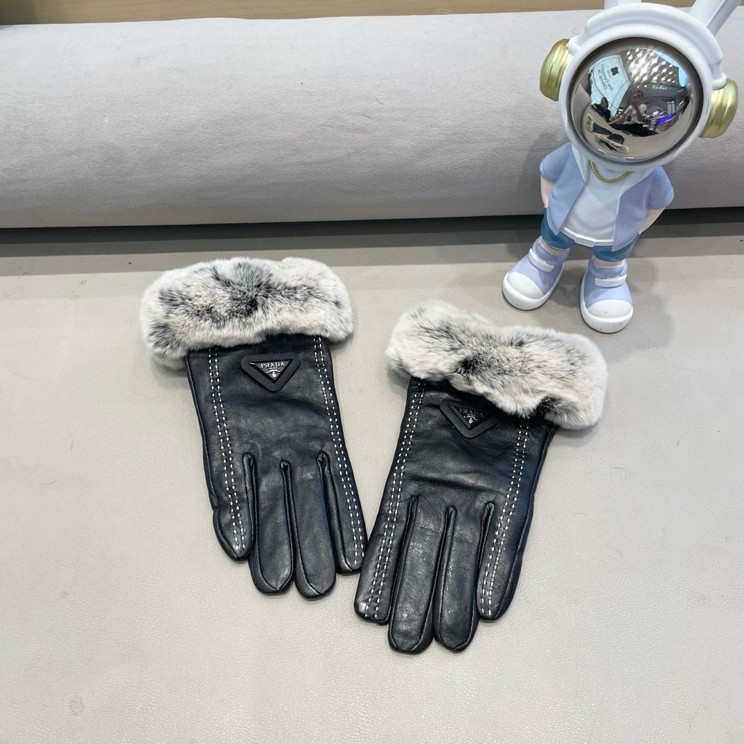Cheap New Arrivals Prada Gloves in 218790, $45 USD- [IB218790] - Replica Gloves