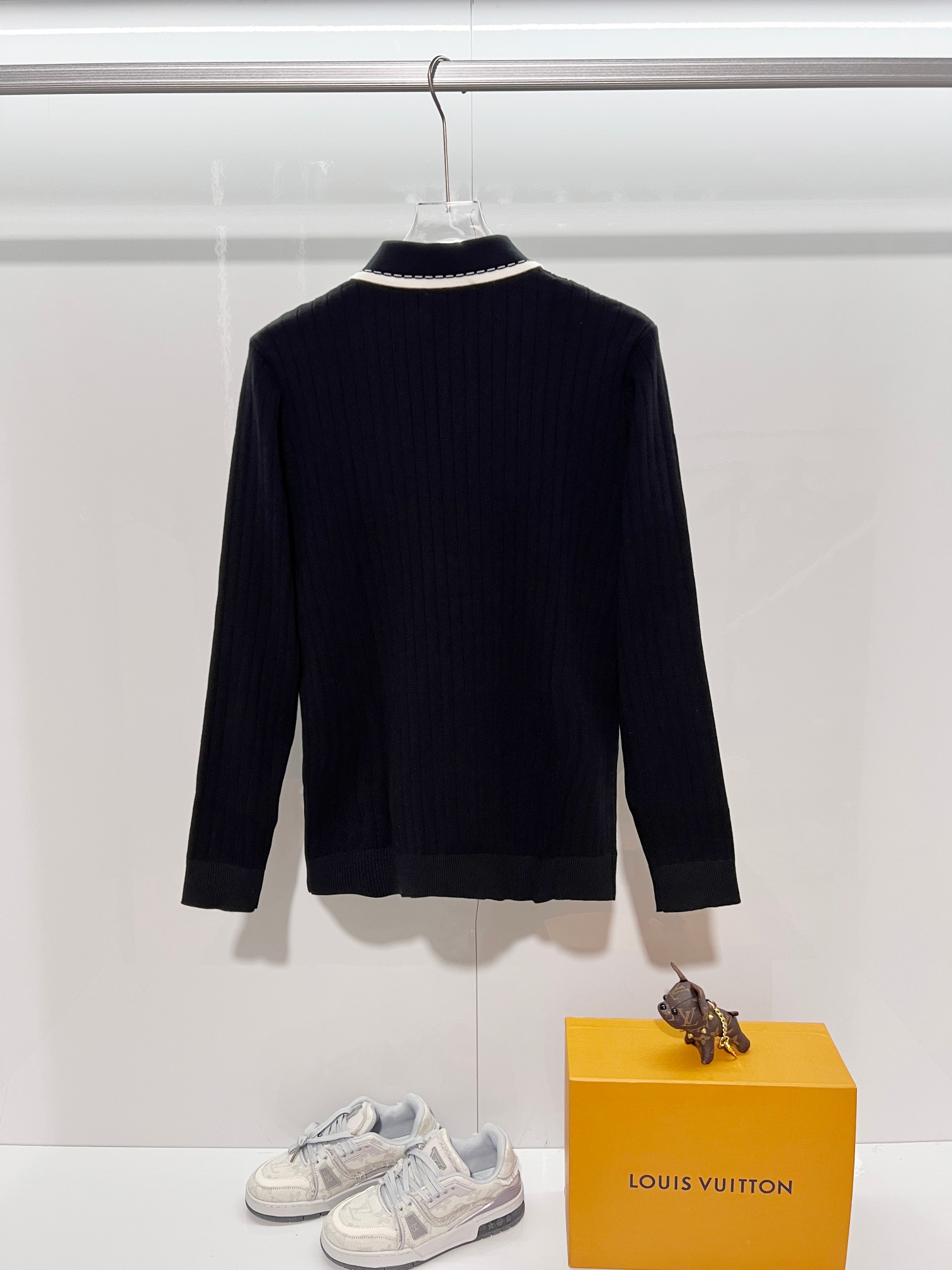 Cheap Hernes Long-Sleeved Polo T-Shirts for Men in 218791, $45 USD- [IB218791] - Replica Hernes Long-Sleeved Polo T-Shirts for Men