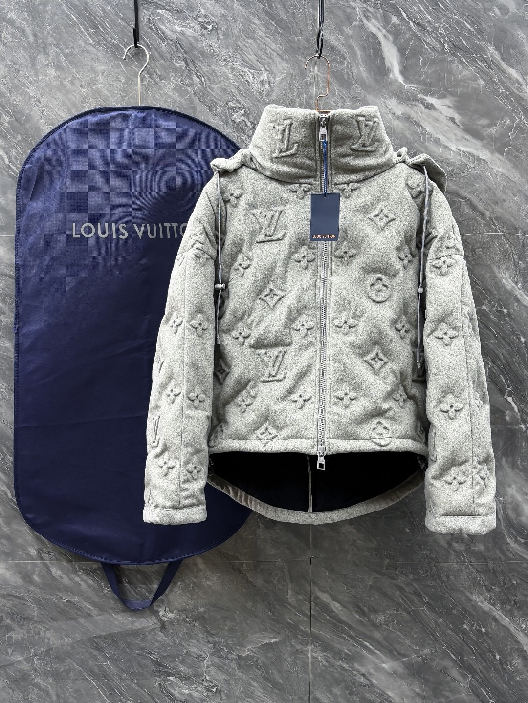 Cheap Louis Vuitton Thick Jackets For Men in 218795, $205 USD- [IB218795] - Replica Louis Vuitton Thick Jackets For Men