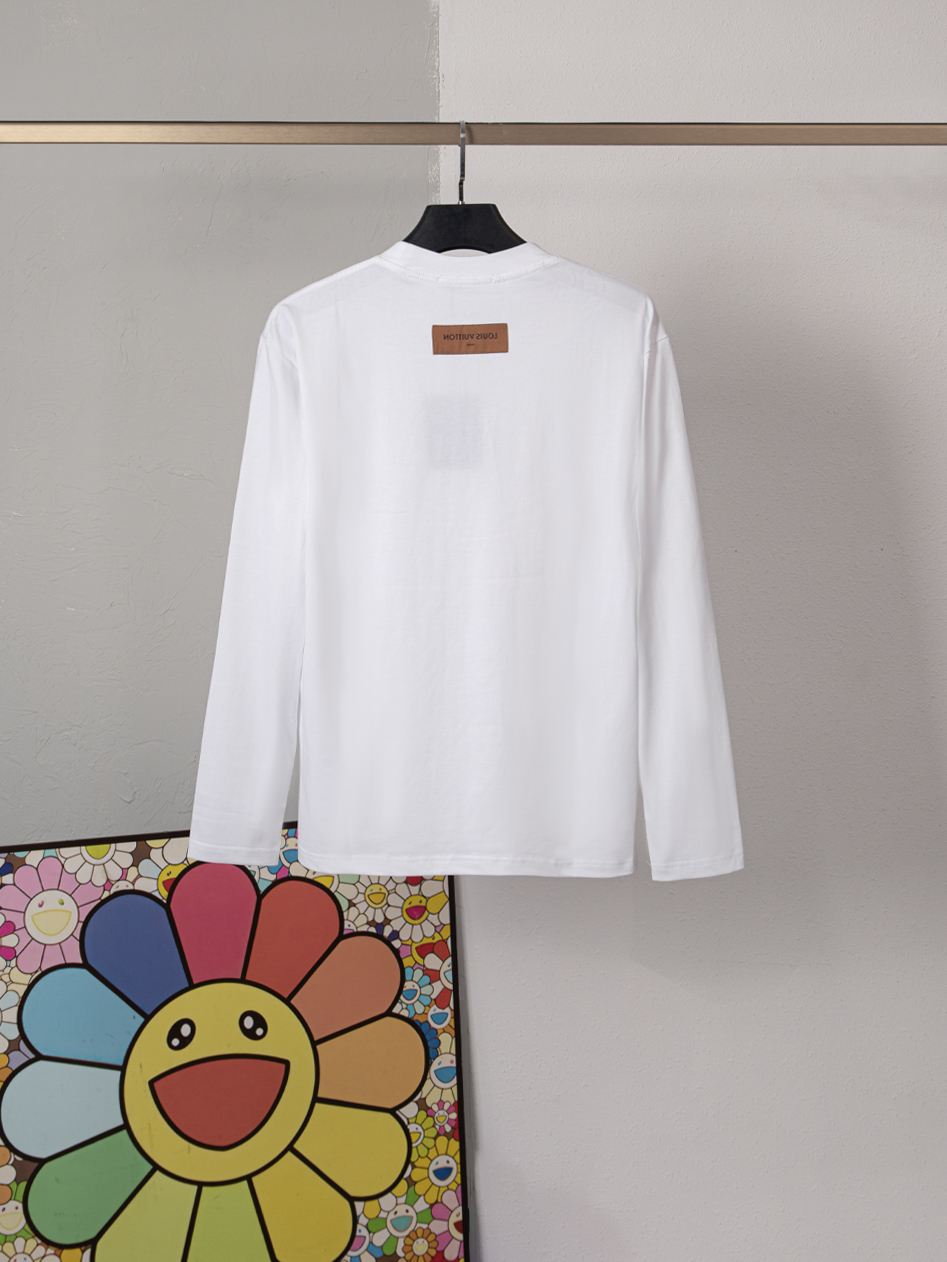 Cheap Louis Vuitton Long-Sleeved T-shirts for Men in 218797, $35 USD- [IB218797] - Replica Louis Vuitton Long-Sleeved T-shirts for Men