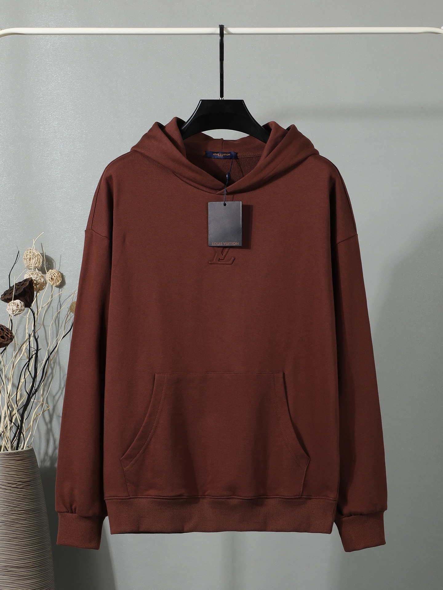Cheap Louis Vuitton Hoodies for Men in 218825, $55 USD- [IB218825] - Replica Louis Vuitton Hoodies for Men